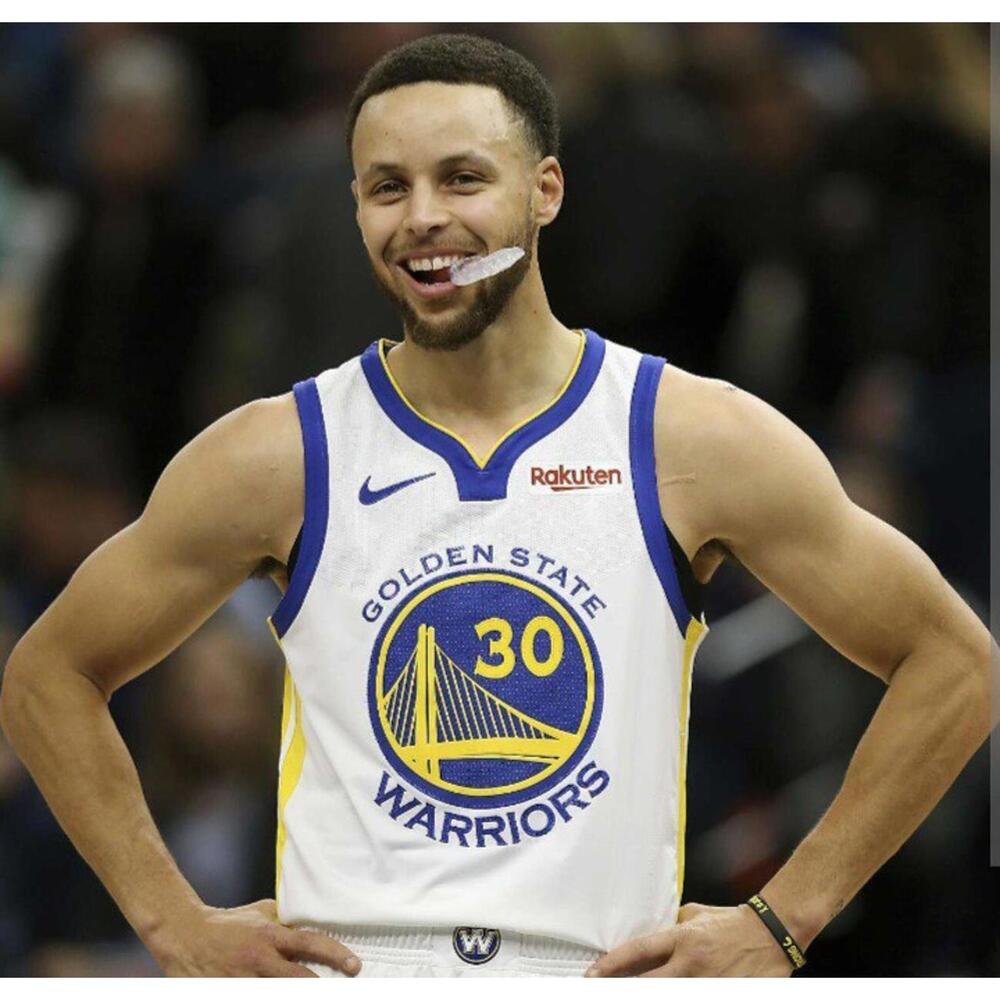 Steph Curry (Warriors)-(White)-(Jersey)-(Size:XL)-$90 - Picture 4 of 9